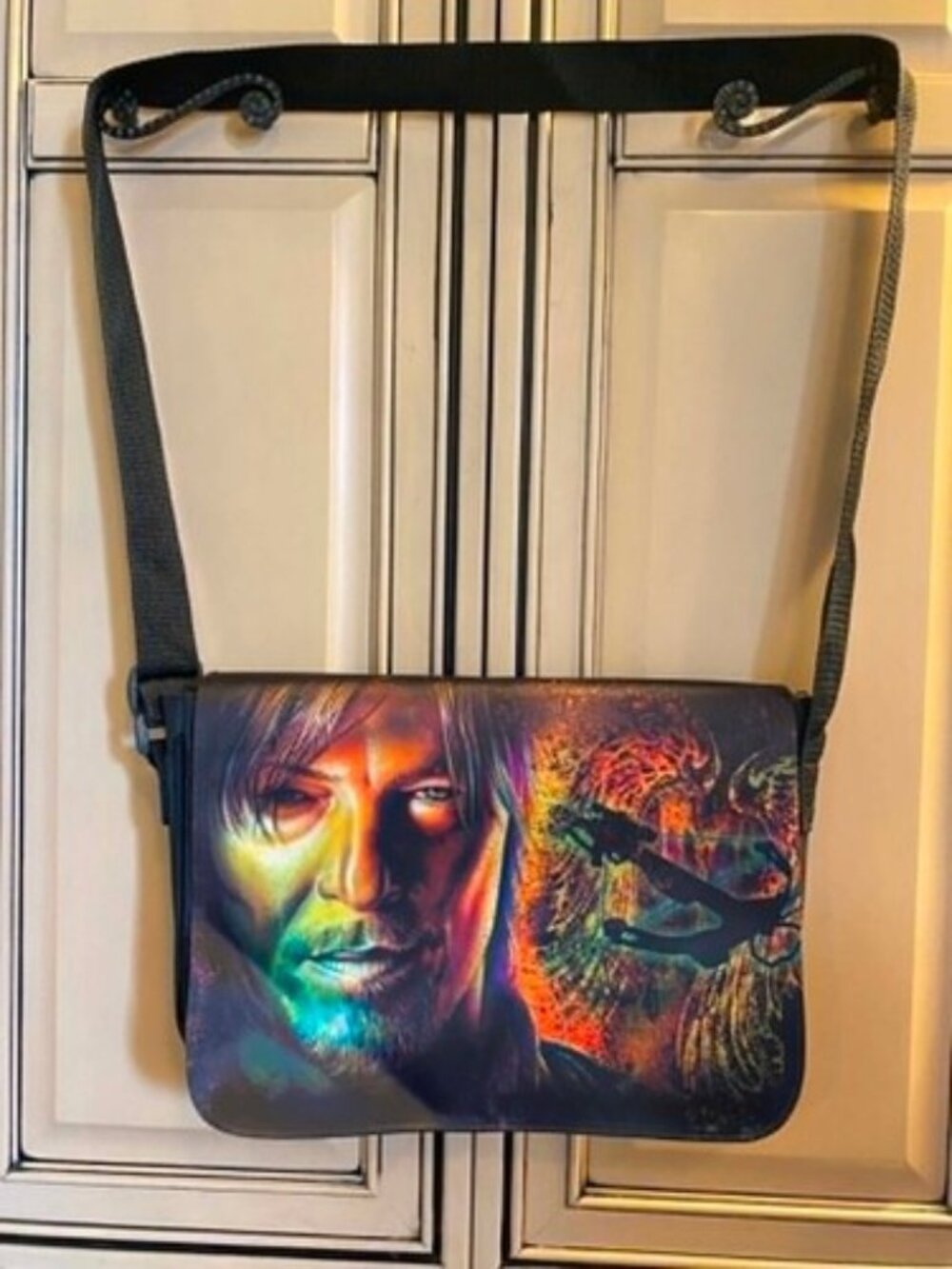 Daryl Dixon Messenger Bag With 3 Interchangeable Covers New Without Tags!